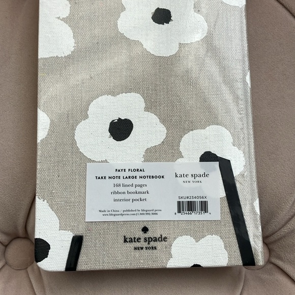 Kate Spade Faye Take Note Large Notebook (NWT) - Picture 3 of 6